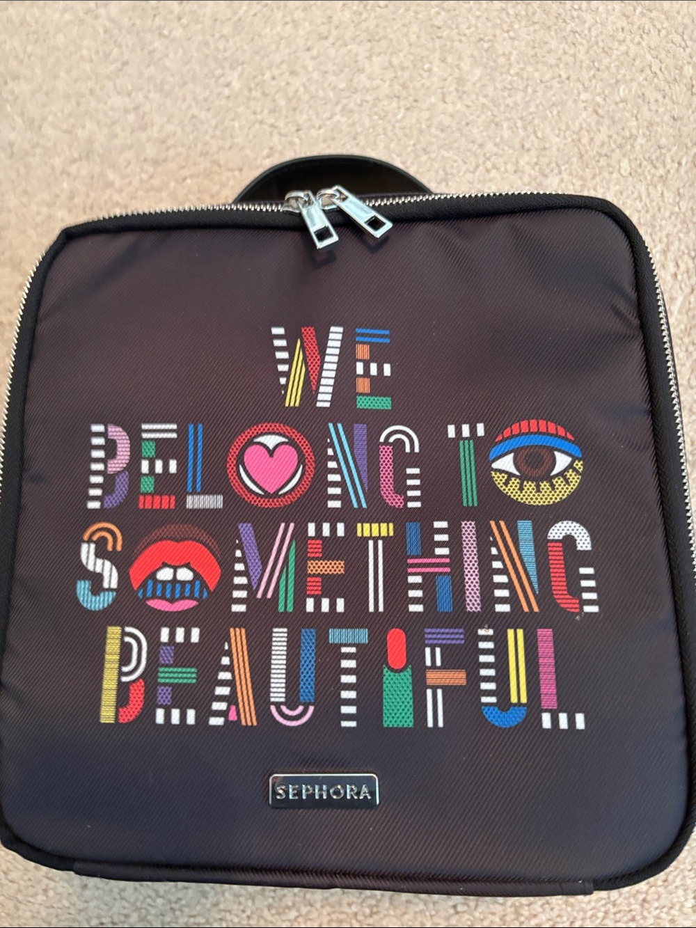 Limited Edition Sephora x To The Market Makeup Travel case